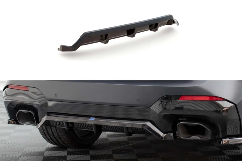 Adăugare Maxton Design pentru difuzor potrivit pentru BMW X3 cu pachet M G01 după 2021, lac negru Preț mic