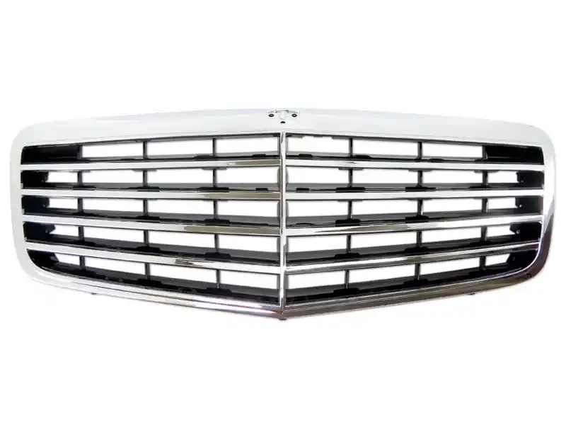 Grilă crom/neagră potrivită pentru Mercedes E-Class W211 2007-2009 Preț mic