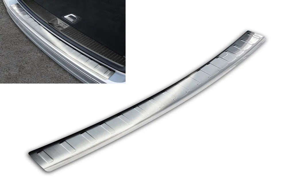 Protector de bara spate Avisa potrivit pentru Mercedes C-Class W204 break 2011-2014, crom Promoție