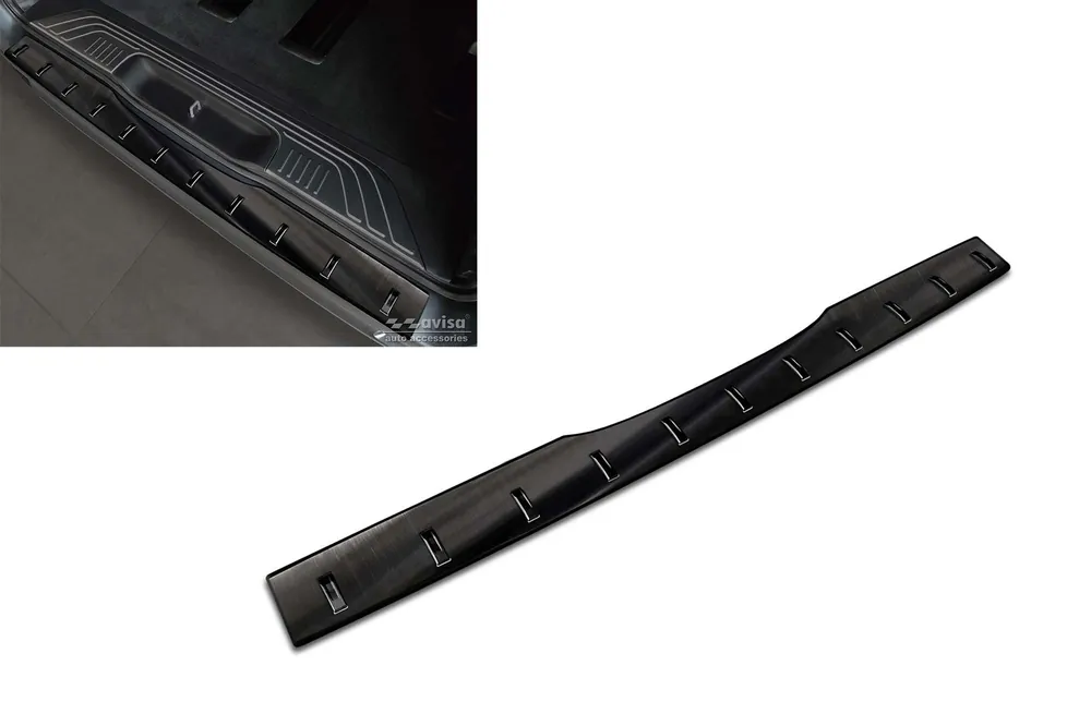 Super ofertă Protector Avisa întărit, potrivit pentru bara de protecție spate a Mercedes V-Class W447, Vito, Marco Polo 2014-2019, după 2019 cu portbagaj care se deschide în sus, negru