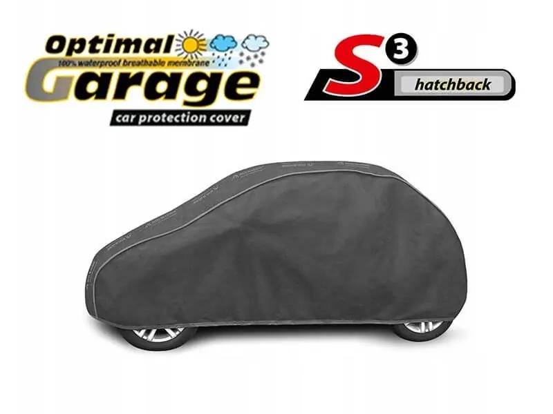 Expediere rapidă Husa Kegel Optimal Garage seria S3, culoare grafit, potrivită pentru hatchback
