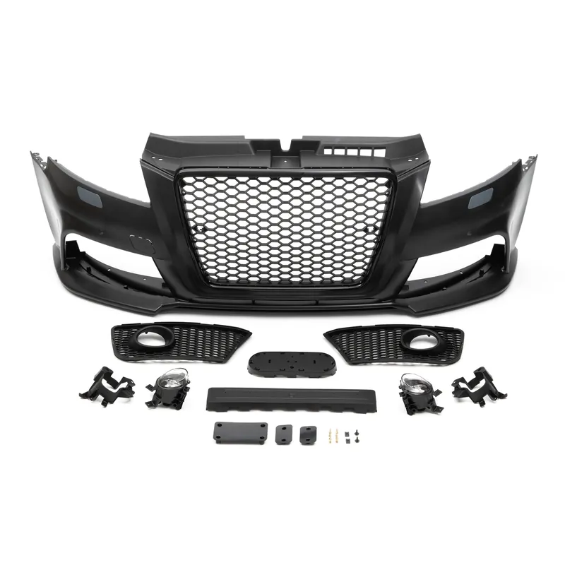 Bumper Sport Premium Audi cu Grilă și Faruri Antibrouillard Preț redus