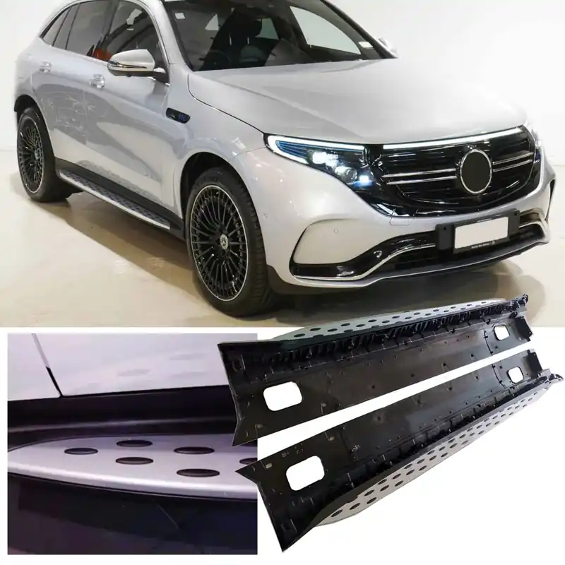 Ofertă exclusivă Barele de protecție Premium cu antiderapant pentru Mercedes EQC
