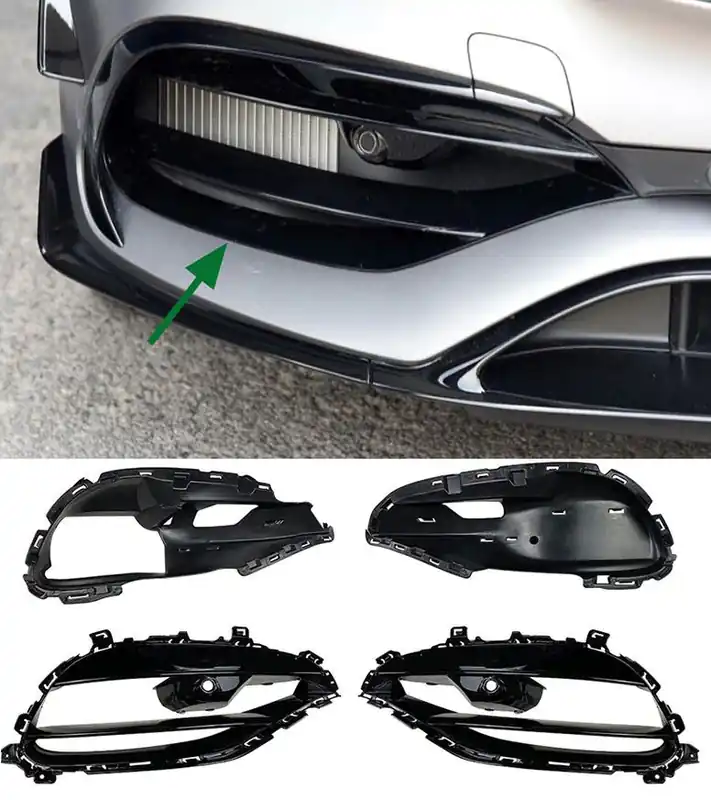 Grile de admisie Premium AMG pentru Mercedes Clasa A W176 Retur ușor