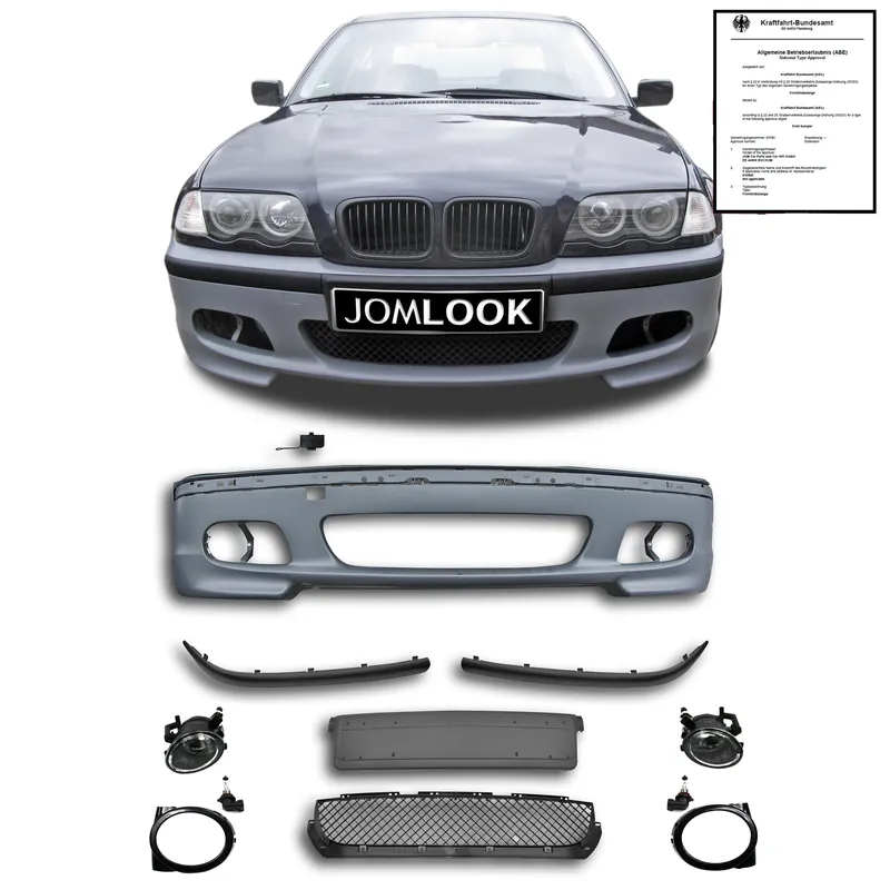 Mai ieftin Bumper Premium cu Proiectoare pentru E46 Limo Coupe Cabrio