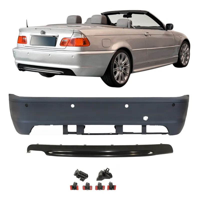Transport gratuit Bumper spate Premium cu design sport pentru BMW E46