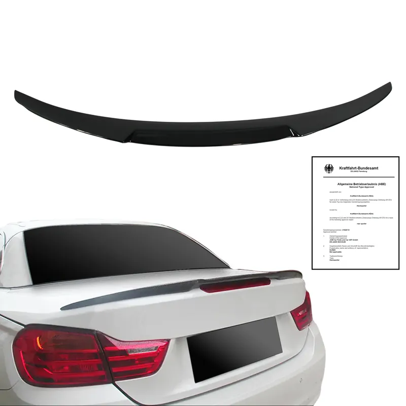 Spoiler Trunk Premium BMW Negru Lucios pentru Performanță Promoție