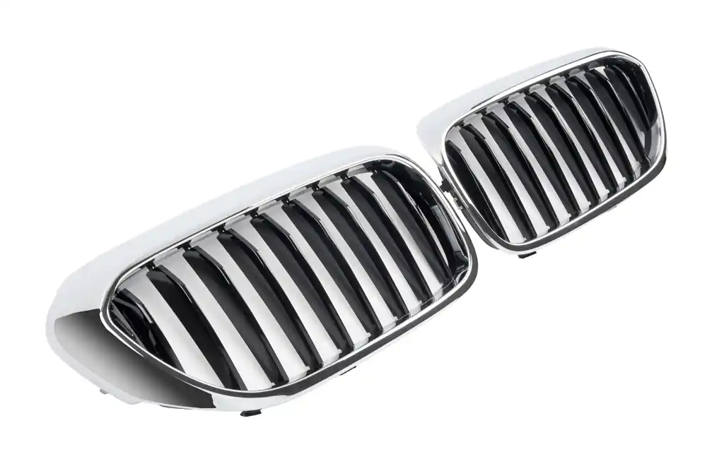 Retur ușor Grilă Premium BMW G30 G31 pre-LCI Cromat Negru Lucios