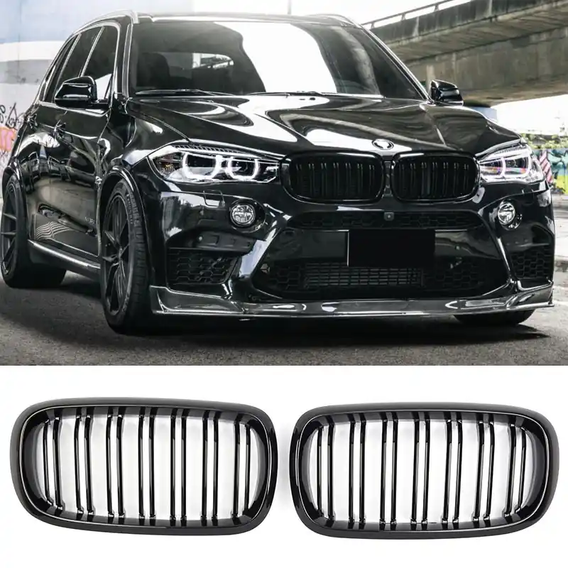 Grilă Premium pentru BMW X5/X6 F15 F16 Gloss Black Ofertă de sezon