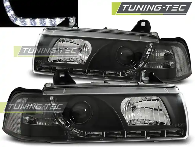 FARURI DAYLIGHT BLACK pentru BMW E36 12.1990-2008.99 Reducere