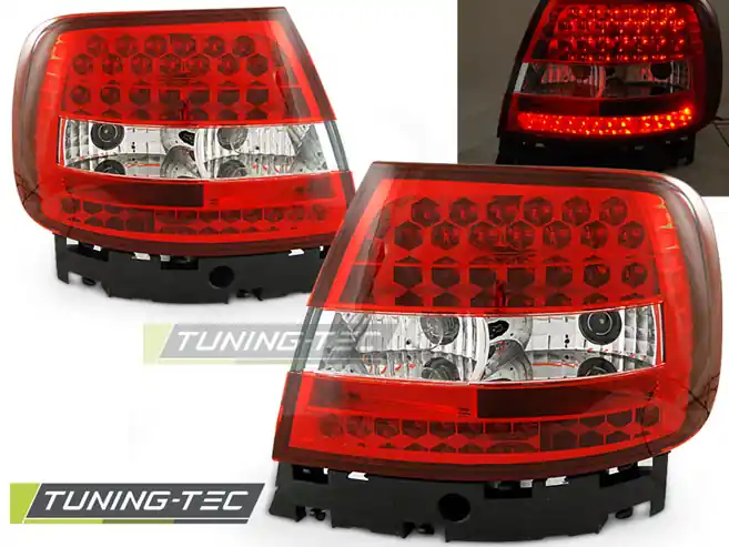 SPATE LED ROȘU ALB pentru AUDI A4 11.1994-2009.00 Cumpără online