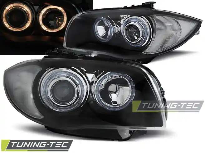 FARURI ANGEL EYES NEGRE pentru BMW 1 E87/E81/82/88 2004-2011 Ofertă de sezon