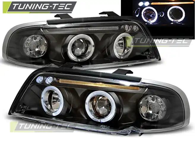 FARURI ANGEL EYES NEGRE pentru AUDI A4 11.1994-2012.98 Plată sigură