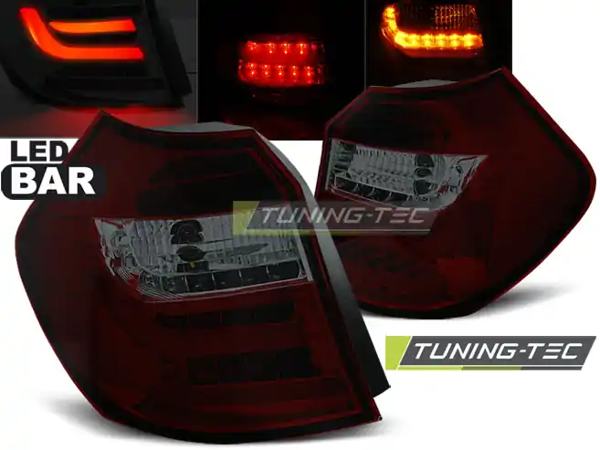 LAMPURI SPATE BARĂ LED ROȘU FUM pentru BMW E87/E81 09.2007-2011 LCI Doar azi