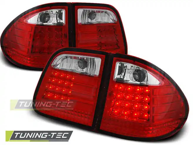 SPATE LED ROȘU ALB pentru MERCEDES W210 E-KLASA 1995-2003.02 KOMBI Cumpără acum