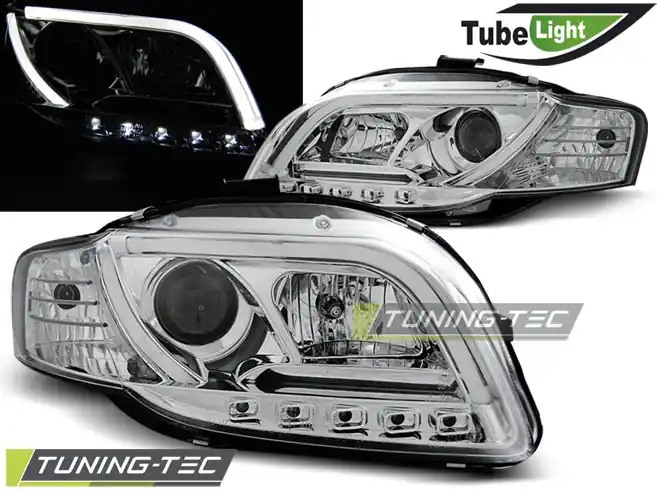 FAR TUBE LUMINA CROM pentru AUDI A4 B7 11.2004-2003.08 Livrare expres