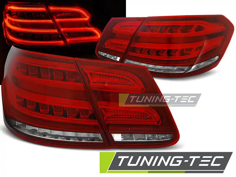 Ofertă limitată SPATE LED ROȘU ALB pentru MERCEDES W212 E-KLASA 2009-2013
