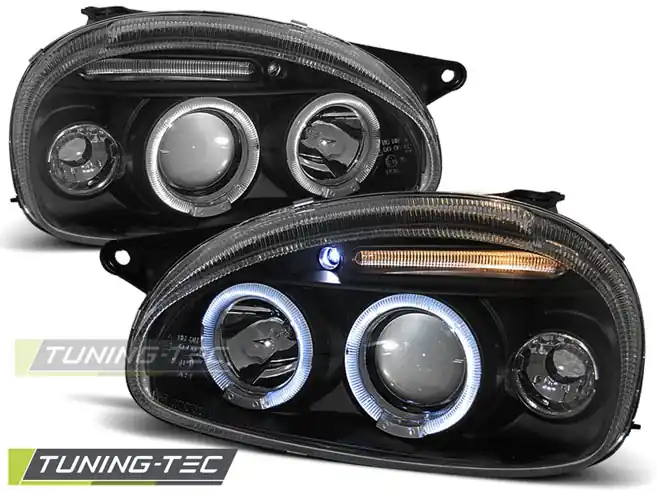 Ofertă limitată OPEL CORSA B 02.1993-2010.00 ANGEL EYES NEGRI