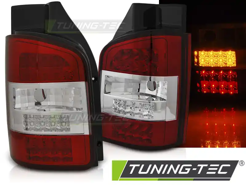 Bestseller SPATE LED ROȘU ALB pentru VW T5 2010-2015 TRANSPORTER