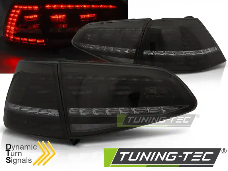 SPATE LED SPORT SMOKE SEQ pentru VW GOLF 7 2013-2017 Ofertă exclusivă