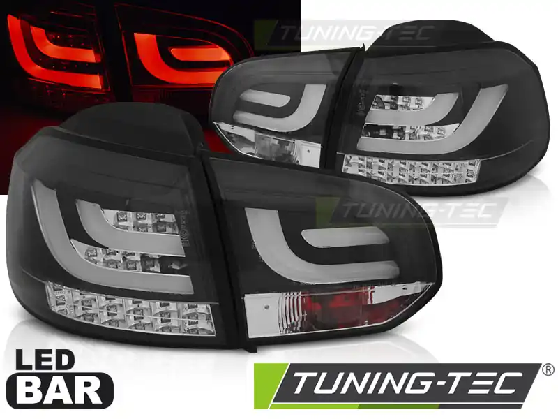 SPATE LED BARĂ NEGRE pentru VW GOLF 6 10.2008-2012 Ofertă de sezon