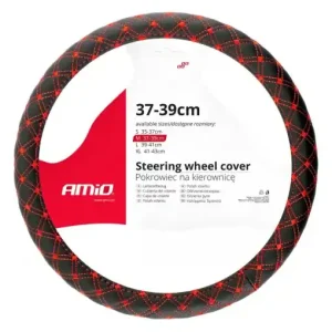 Ofertă specială Husa volan Red Seam, SWC-40-M (37-39cm)