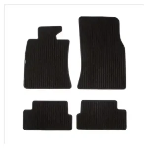 Plată securizată Set covorase auto tip mocheta PETEX 146315804PX, model Remo, culoare negru, pentru Mini R50, R53, R56, 2006-2013
