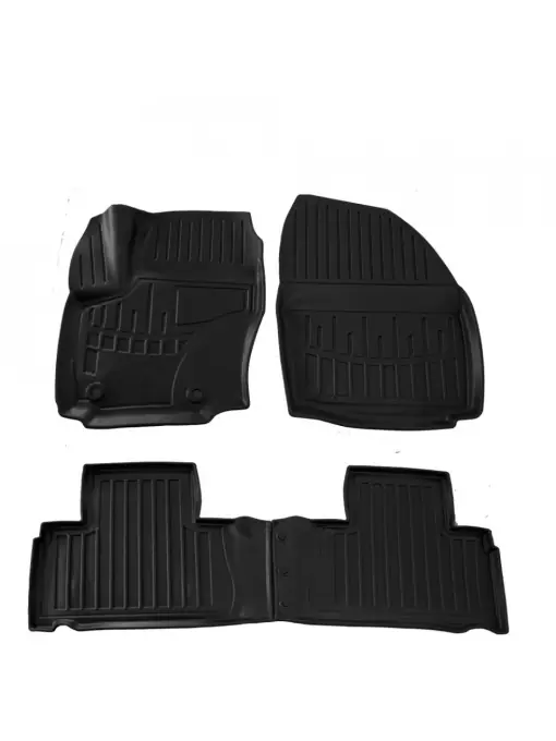 Nu rata Set covorase auto cauciuc UMBRELLA pentru FORD S-MAX (2006-2014) SISTEME FIXARE OVALE