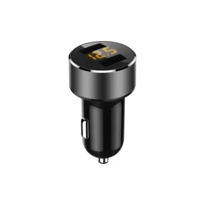 Incarcator Auto 2Xusb 3.6A Cu Afisaj Tensiune/Putere Led Discount