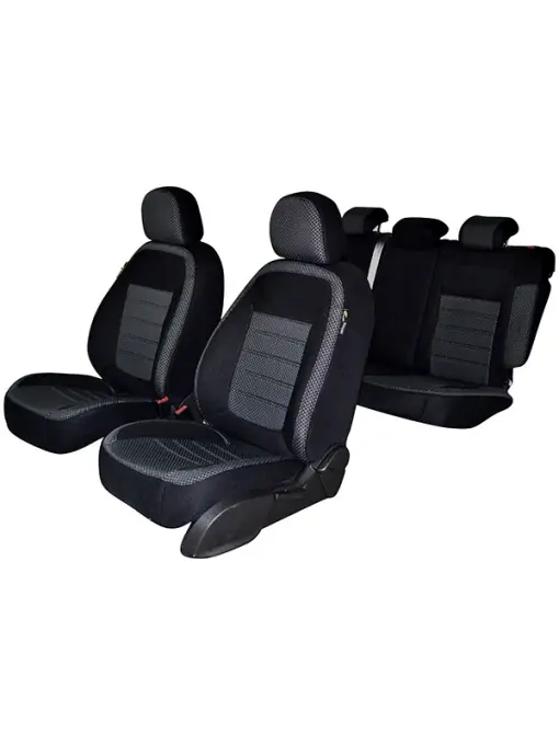 Livrare gratuită Set Huse Scaun Dacia Logan Mcv 5 Locuri Autentic 2013-2020 (Bancheta Fractionata)
