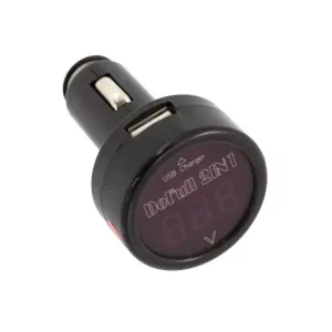 Incarcator Telefon Auto si Voltmetru Auto Digital, 2in1, 12V-24V Mai ieftin