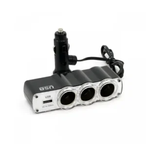 Cel mai vândut Splitter bricheta auto SOC4 3+1 USB