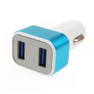 Incarcator auto 2xUSB cu Voltmetru Digital Promoție