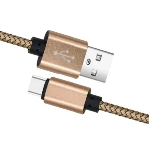 Noutate Cablu Date Incarcare Usb La Type-C 1M 2A Gold