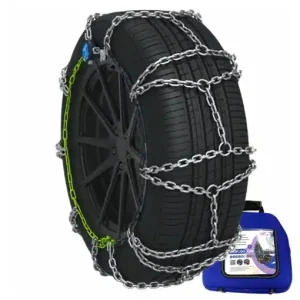 Reducere extra Set 2 lanturi antiderapante cu tensionare automata Veriga, Stop&Go Car 9mm 120, geanta transport