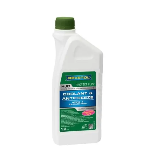 Antigel RAVENOL HJC Hybrid Japanese Coolant Concentrate 1.5L Ofertă limitată