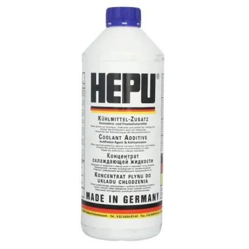 Discount Antigel concentrat Hepu G11, Albastru, 1.5L