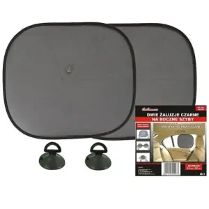Bestseller Jaluzele negre pentru geamurile laterale 44x38cm set 2 buc