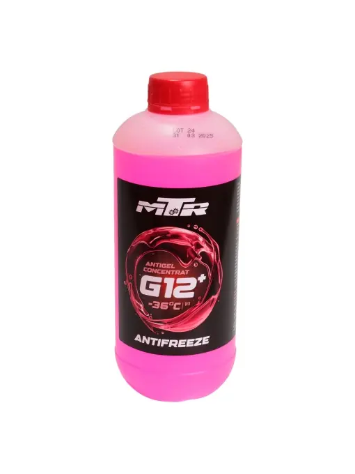 Super ofertă Antigel concentrat Rosu MTR G12+ (-72°C) 1L