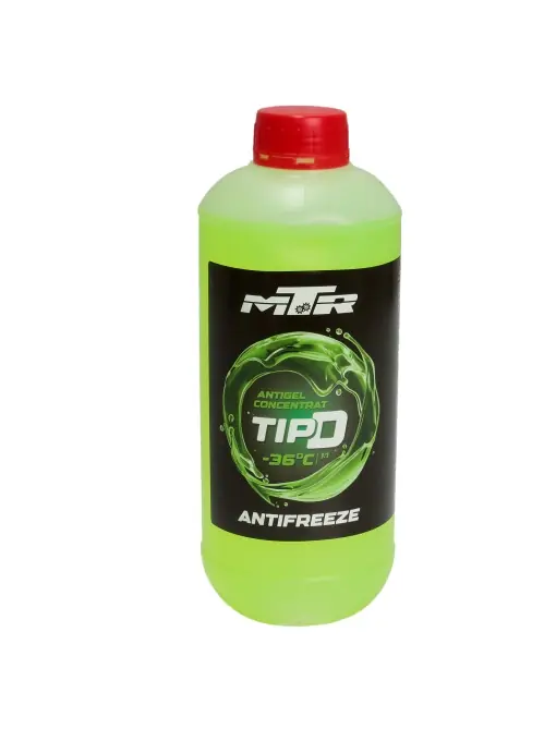 Antigel concentrat MTR Tip D Verde (-72°C) 1L Super ofertă
