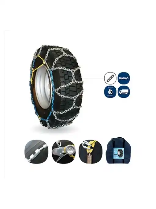 Set lanturi antiderapante camion VERIGA Max Bus MB 316, R22.5, grosime lant 7 mm, din otel Cumpără acum