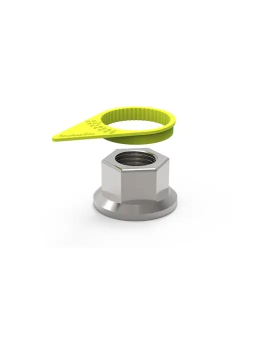 Indicator siguranță prezon Checkpoint galben 32 mm Plată securizată