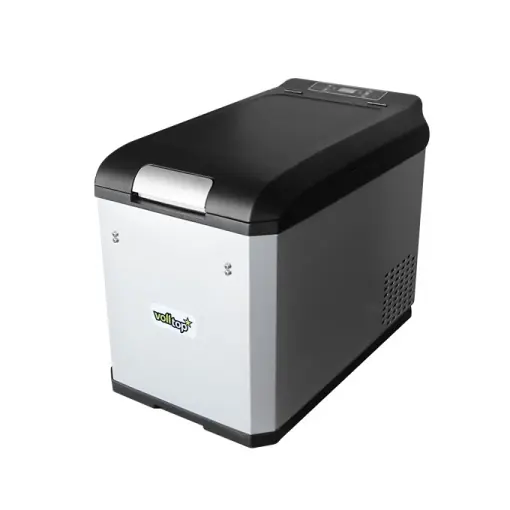 Ofertă limitată Lada frigorifica Volltop DC-26F cu compresor, 26 litri, 12/24V DC, 220V AC, racire -18/+10