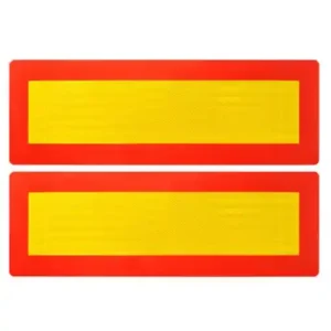 Set placute reflectorizante pentru camioane "VEHICUL LUNG" Calitate înaltă