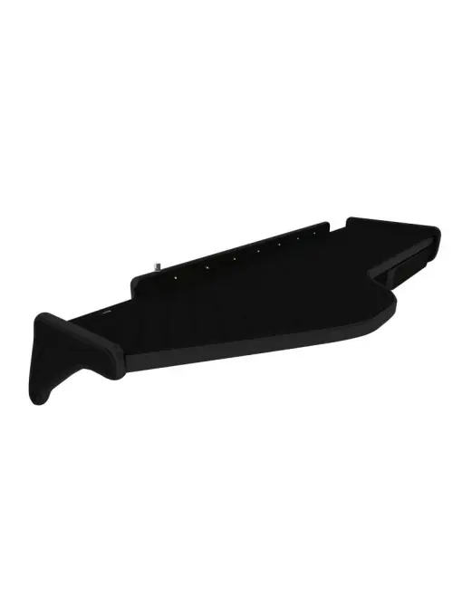 Masa bord, F-CORE, cu led si sertar, model lung, pentru VOLVO FH, FH 16, FH 16 II, FH II, FM, 2009+, Negru Ofertă de sezon