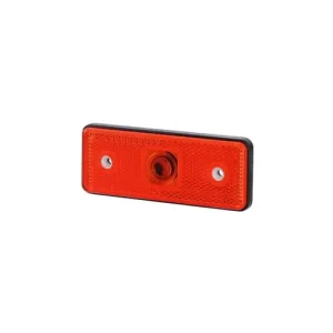 Cumpără acum Lampă gabarit, Horpol, marcaj lateral dreptunghiular cu bec roșu 41*110/75