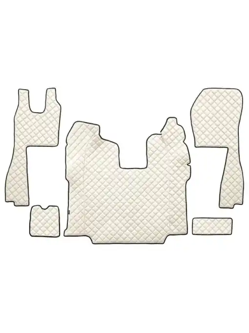 Mai ieftin Set covorase camion, piele ecologica crem SCANIA L,P,G 01.10- transmisie automata, scaune standard