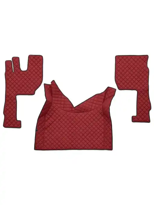 Set covorase/presuri F-CORE, Volvo FH4 Euro 6, cutie automata, culoare rosu, piele ecologica, an fabricatie 2013-2017 Bestseller