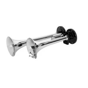 Lichidare de stoc Claxon 2 trompete pentru compresor aer 12/24V
