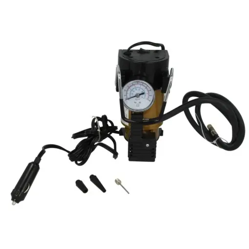Compresor portabil.12V, 10A, 140PSI, 35l/min DRAGON WINCH Retur ușor